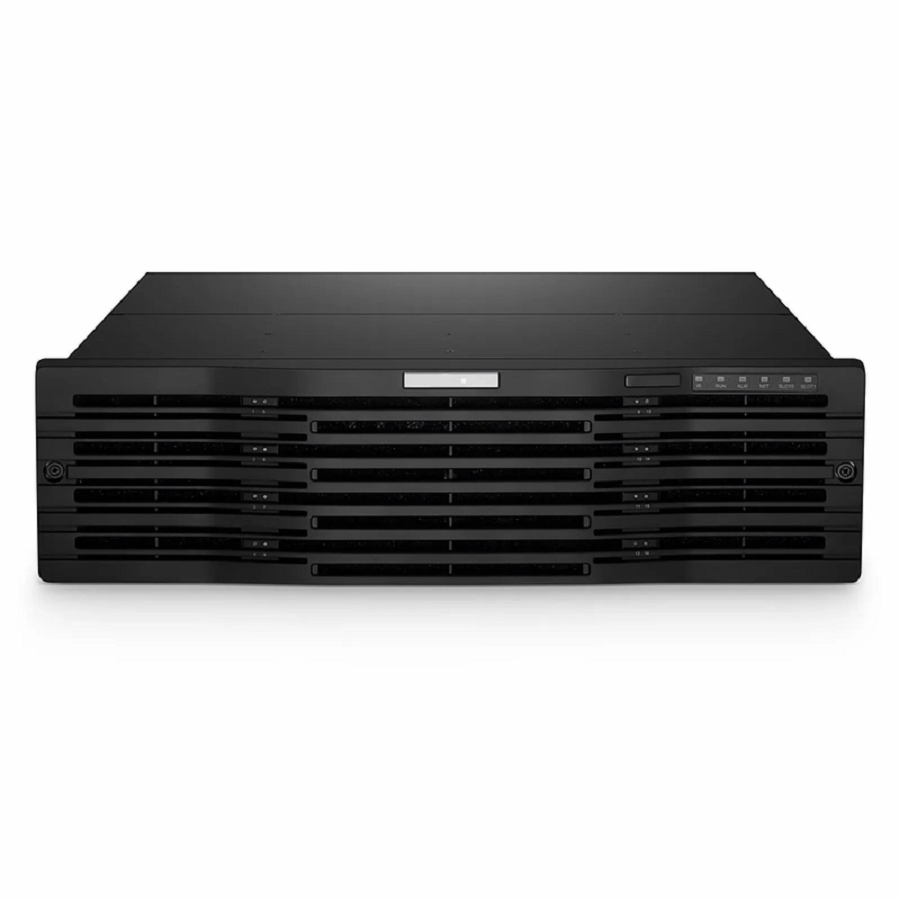 FyberOptix NVR716-128C, 128-Channel Network Video Recorder, Record 128CH 4K@30fps, Live View/Playback 4CH 4K@30fps, Supports up to 16x10TB Hard Drive (Not Included)