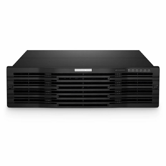 FyberOptix NVR716-128C, 128-Channel Network Video Recorder, Record 128CH 4K@30fps, Live View/Playback 4CH 4K@30fps, Supports up to 16x10TB Hard Drive (Not Included)