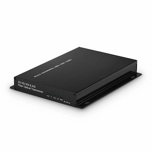 FyberOptix 4 Channel Unidirectional HD-SDI over Optical Fiber Transmitter and Receiver Set