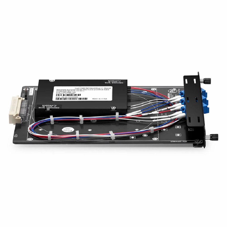 FyberOptix FSBR-1x2, Customized 1 x 2 Single Fiber DWDM Splitter Red/Blue C-band Filter