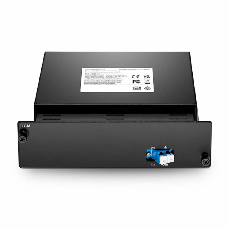 FyberOptix FMT40-DCM, C-band 40km DCF-based Passive Dispersion Compensation Module for FMT Managed Chassis