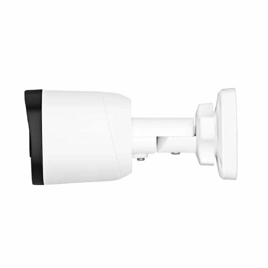 FyberOptix IPC101-5M-B, Super HD 5MP Bullet Network Camera with Built-in Mic, 98ft Night Vision, IP67 Weatherproof PoE Network Camera with Fixed 2.8mm Lens