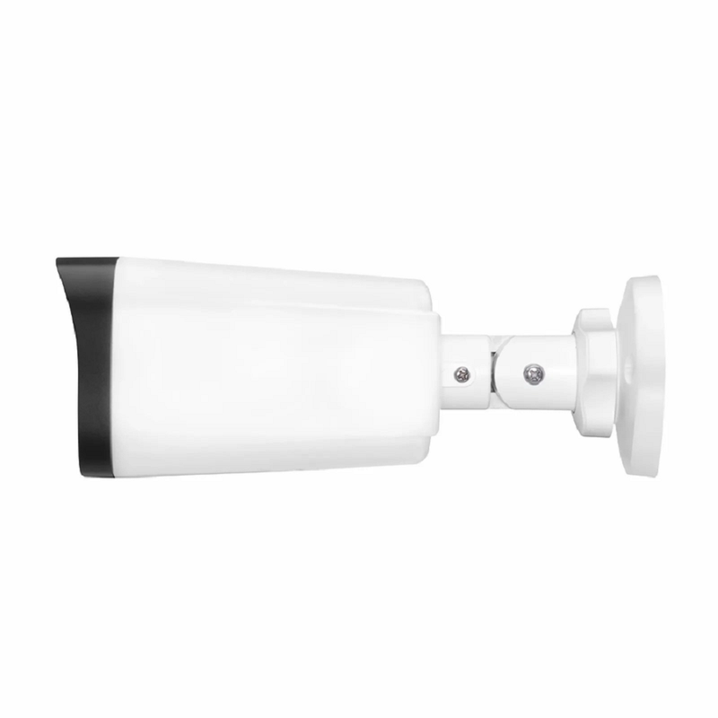 FyberOptix IPC201-FC-4M-B Bullet Camera, with Fixed 2.8mm Lens, 4MP Resolution, Built-in Mic, 98ft Color Night Vision, Smart Person/Vehicle Detection, IP67 PoE Network Camera