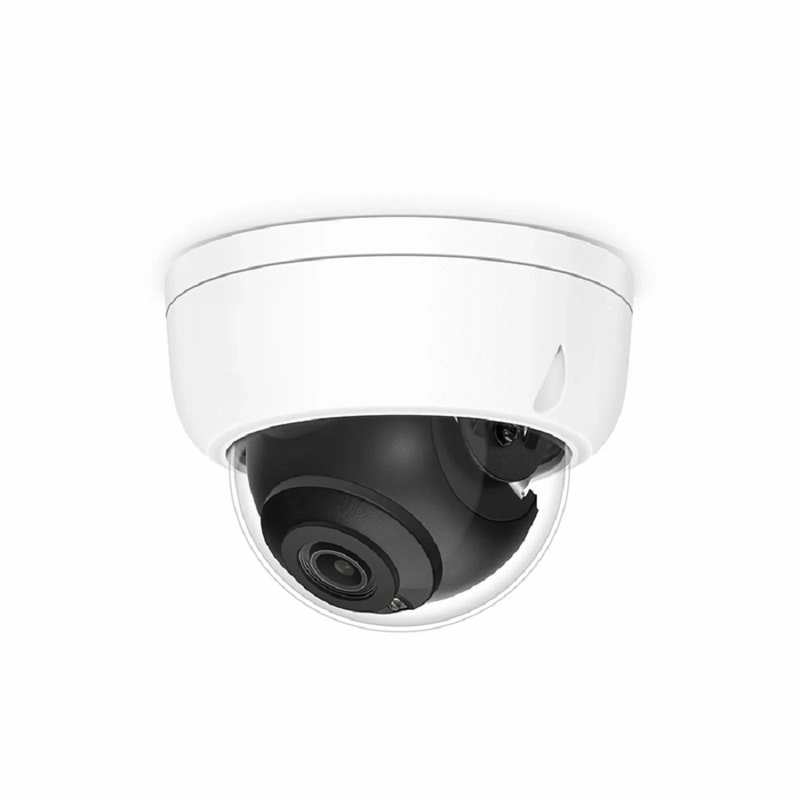 FyberOptix IPC101-5M-D, Super HD 5MP Dome Network Camera, 98ft Night Vision, IP67 & IK10 Vandal Resistant, PoE Network Camera with Fixed 2.8mm Lens