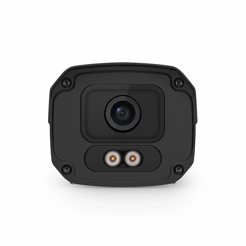 FyberOptix IPC501-FC-4M-B, Super HD 4MP Bullet Network Camera, Intelligent Color, 98ft Night Vision, IP67 & IK10 PoE Network Camera with Fixed 4.0mm Lens