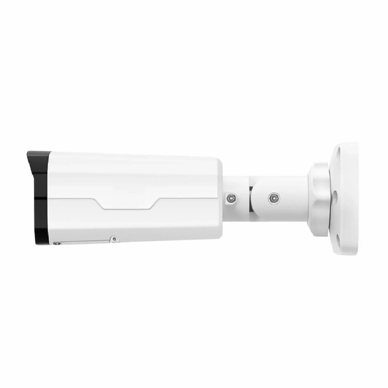 FyberOptix IPC501-FC-8M-B, Super HD 8MP Bullet Network Camera, Intelligent Color, 98ft Night Vision, IP67 & IK10 PoE Network Camera with Fixed 4.0mm Lens
