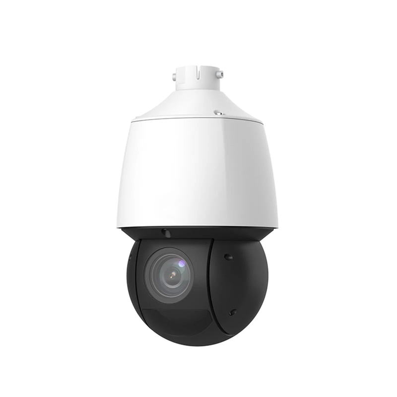 FyberOptix IPC425-4M-P, Super HD 4MP PTZ Dome Network Camera, Pan Tilt 25X Optical Zoom, IP67 & IK10 PoE Network Camera with Varifocal 4.8-120mm Lens
