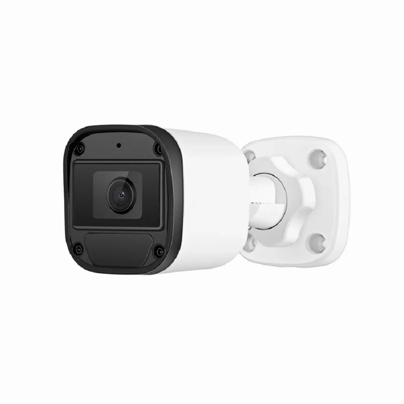 FyberOptix IPC101-5M-B, Super HD 5MP Bullet Network Camera with Built-in Mic, 98ft Night Vision, IP67 Weatherproof PoE Network Camera with Fixed 2.8mm Lens