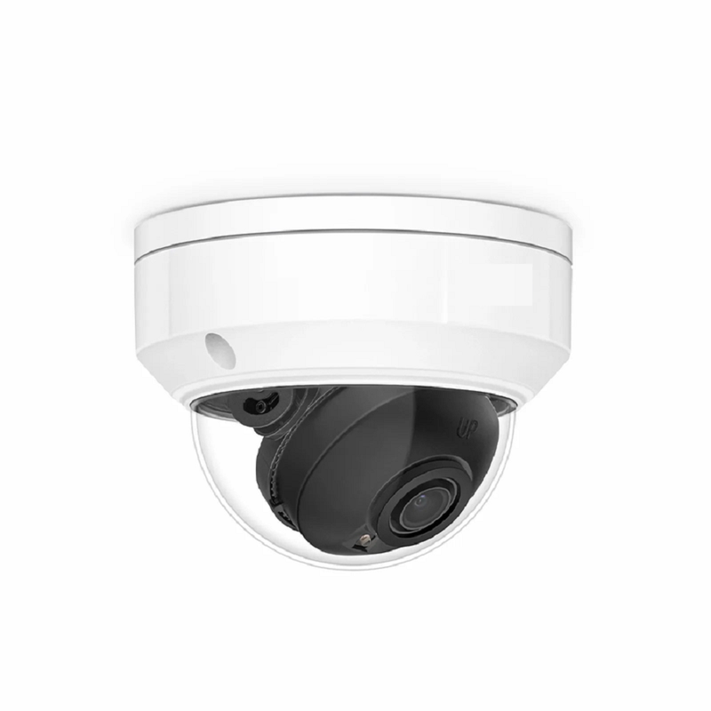 FyberOptix IPC101-5M-D, Super HD 5MP Dome Network Camera, 98ft Night Vision, IP67 & IK10 Vandal Resistant, PoE Network Camera with Fixed 2.8mm Lens