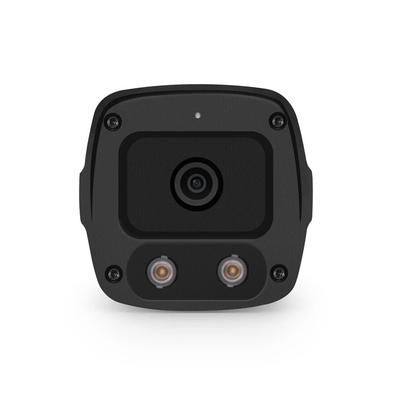 FyberOptix IPC201-8M-B Bullet Camera, with Fixed 2.8mm Lens, 8MP Resolution, Built-in Mic ï¼† Speaker, 98ft Night Vision, Smart Person/Vehicle Detection, IP67 PoE Network Camera
