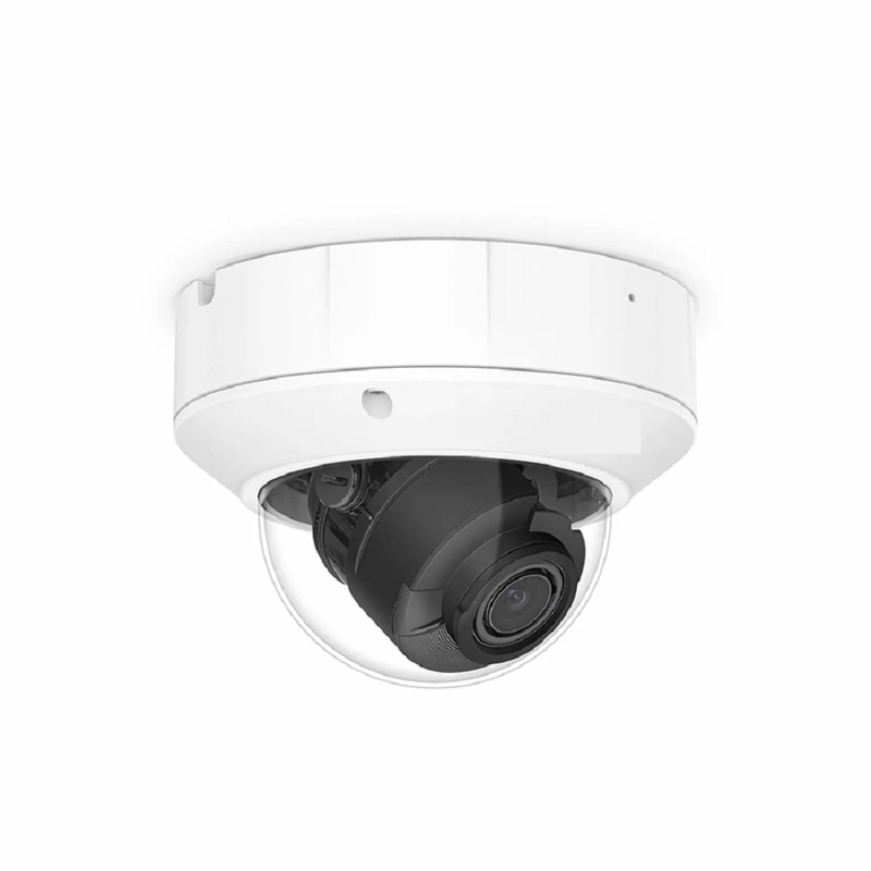 FyberOptix IPC304-8M-D Dome Camera, with 2.8 ~ 12mm Varifocal Lens, 8MP Resolution, Built-in Mic, 131ft Night Vision, Smart Intrusion Prevention IP67ï¼†IK10 PoE Network Camera