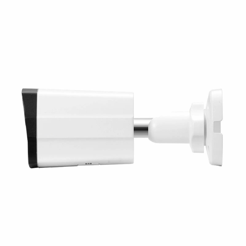 FyberOptix IPC301-5M-B Bullet Camera, with 2.8mm Fixed Lens, 5MP Resolution, Built-in Mic, 131ft Night Vision, Smart Intrusion Prevention IP67 PoE Network Camera