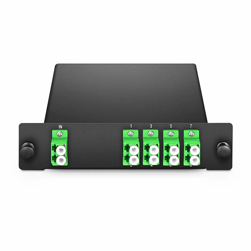 FyberOptix 1 x 8 PLC Fiber Splitter, Standard LGX Cassette, LC/APC, Singlemode