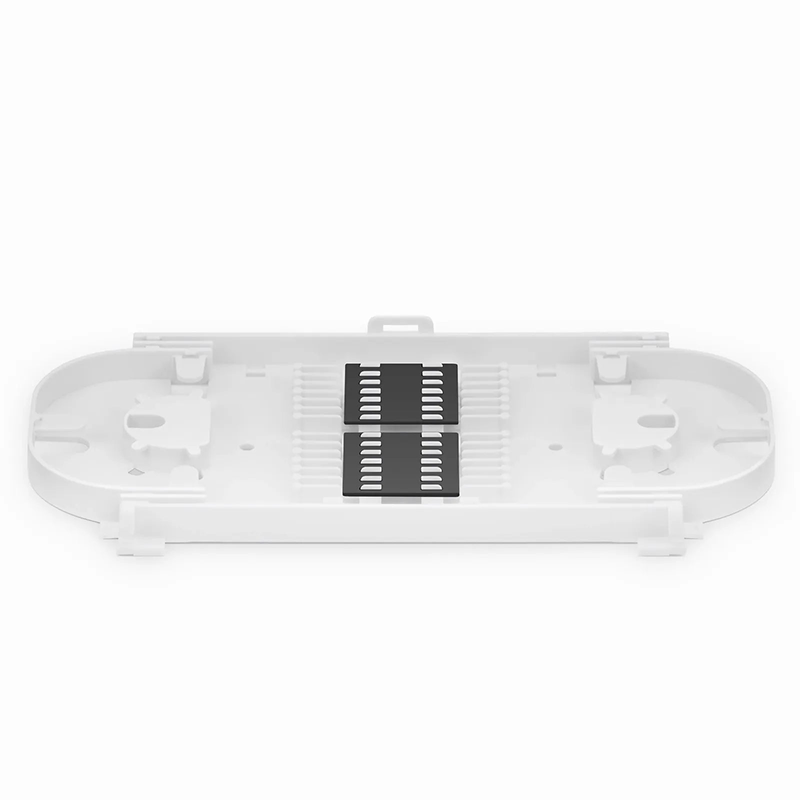 FyberOptix 24 Fibers Fusion Splice Tray, Plastic, 0.47" x 8.78" x 4.57"