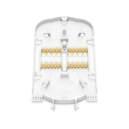 FyberOptix 24 Fibers Fusion Splice Tray for Heat-Shrink Fusion Splices, 0.39" x 4.33" x 9.21", Suitable for FS-S007R-1O4R-6-24F, FS-S007R-1O4R-10-24F, FS-S007-1O6R-12-24F