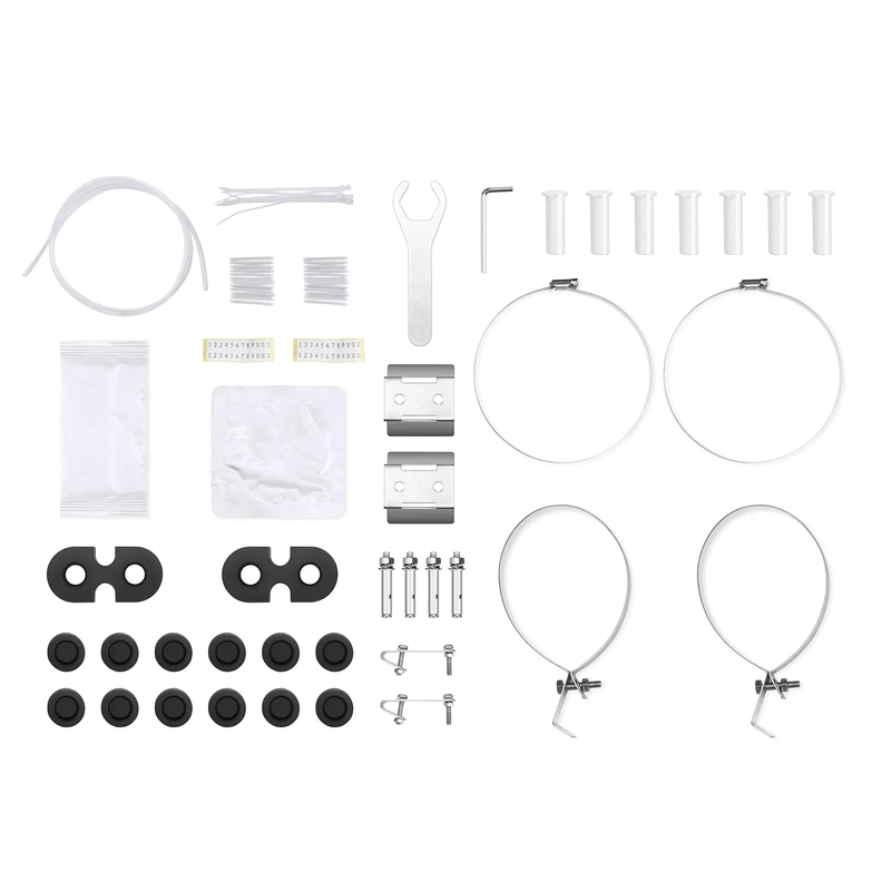 FyberOptix 288 Fibers 1In-6Out Dome Fiber Optic Splice Closure, Mechanical Seal, with 1 Pre-installed Fusion Splice Tray