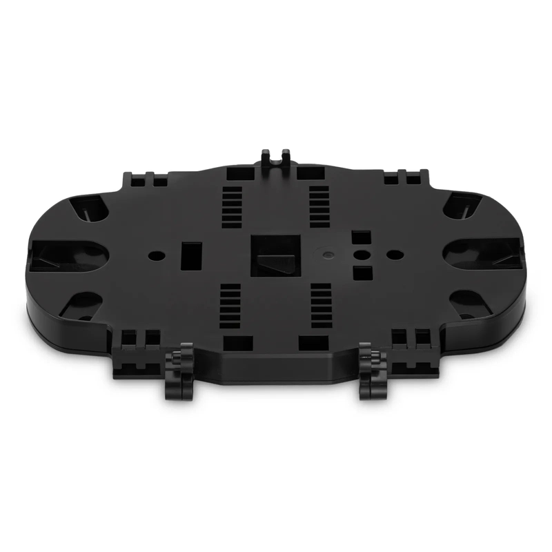 FyberOptix 24 Fibers Fusion Splice Tray for Heat-Shrink Fusion Splices, 0.75" x 5.91" x 4.33", Suitable for FS-S077-2I2O-2-24F