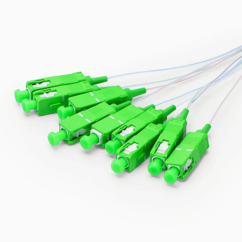 FyberOptix 1 x 8 PLC Fiber Splitter, Mini Module, 900Î¼m, SC/APC, Singlemode