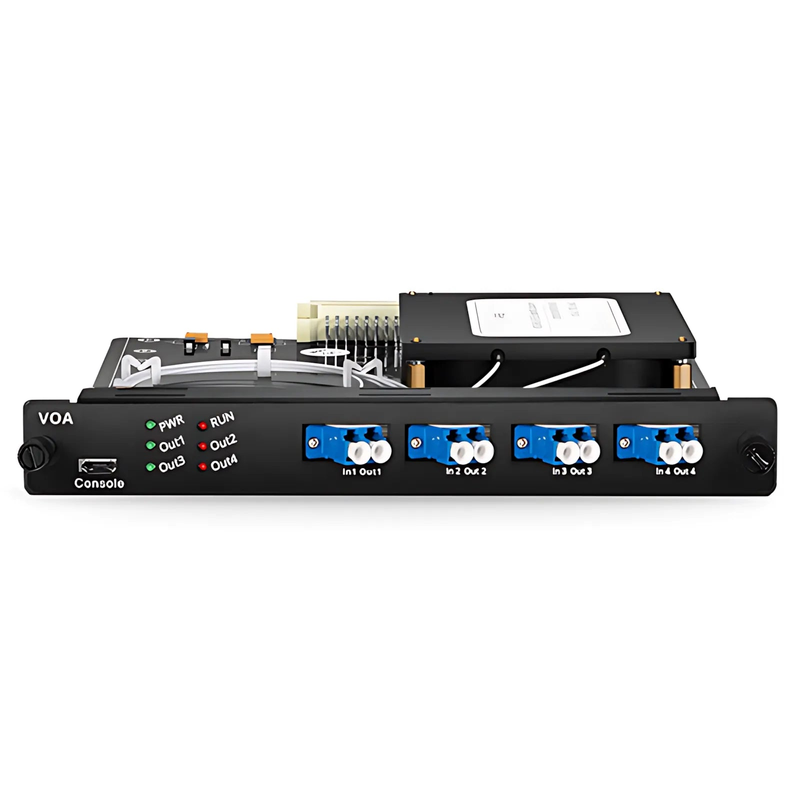 FyberOptix FS-VOA-C, Customized Variable Optical Attenuator, LC/UPC for FMT Managed Chassis