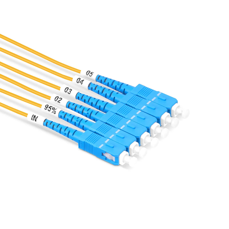 FyberOptix 1 x 5 Asymmetrical PLC Fiber Splitter, ABS Module, 95/5, 2.0mm, SC/UPC, Singlemode