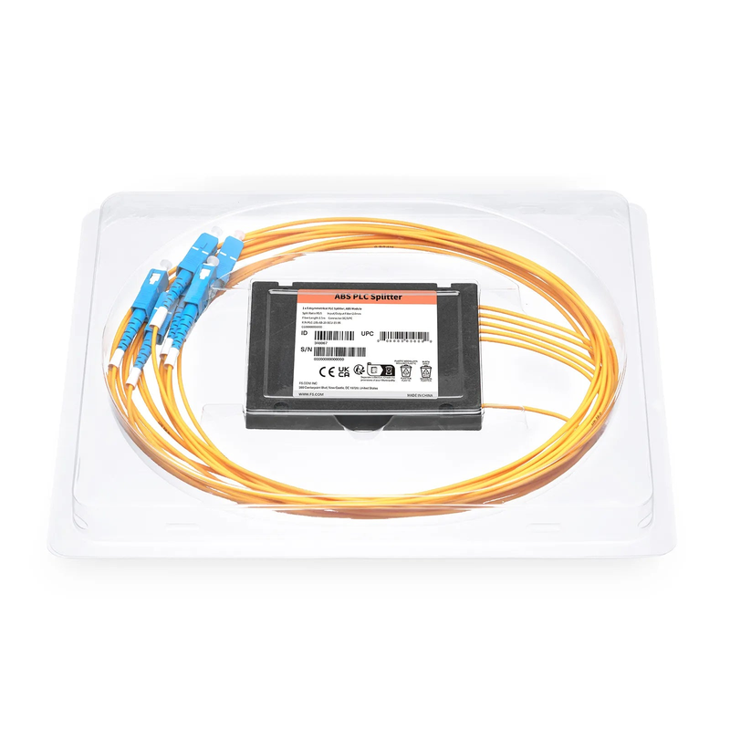FyberOptix 1 x 5 Asymmetrical PLC Fiber Splitter, ABS Module, 95/5, 2.0mm, SC/UPC, Singlemode