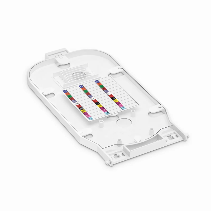 FyberOptix 36 Fibers Fusion Splice Tray for Dome Splice Closure, 0.39''Ã—4.72''Ã—9.25''