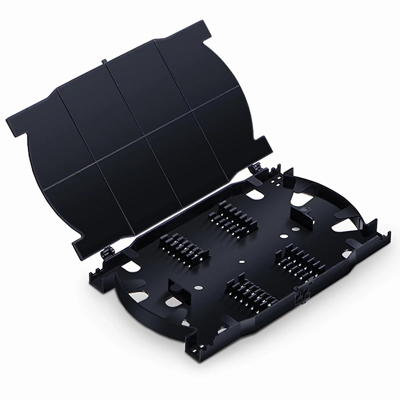FyberOptix 24 Fibers Fusion Splice Tray, Plastic, 0.72" x 6.26" x 4.13"