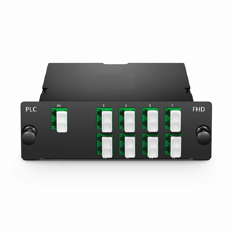 FyberOptix 1 x 4 PLC Fiber Splitter, Standard FHDâ„¢ Cassette LC/APC, Singlemode, for Optical LAN