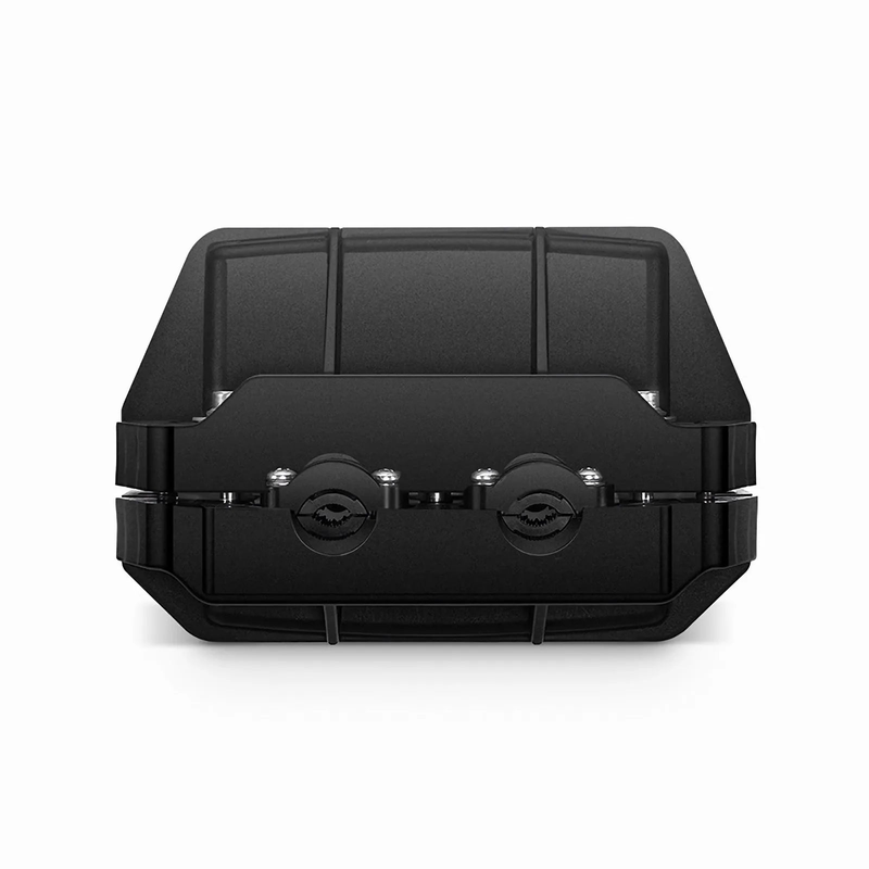 FyberOptix 96 Fibers 2In-2Out In-Line Fiber Optic Splice Closure, Mechanical Seal, with 1 Pre-installed Fusion Splice Tray