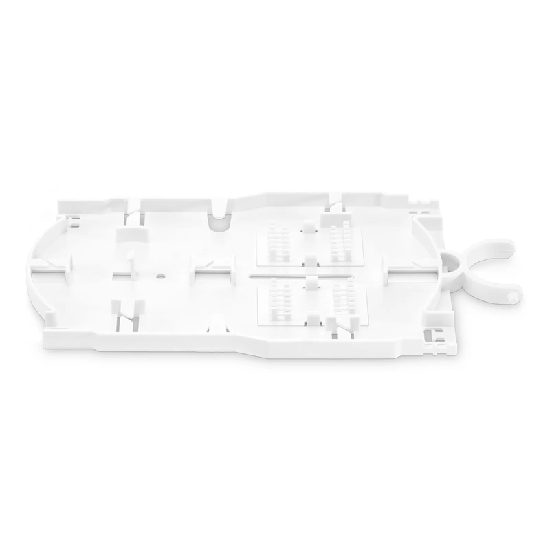 FyberOptix 24 Fibers Fusion Splice Tray for Heat-Shrink Fusion Splices, 0.39" x 4.72" x 8.98", Suitable for FS-S008-1O4R-6-24F, FS-S008R-1O6R-10-24F