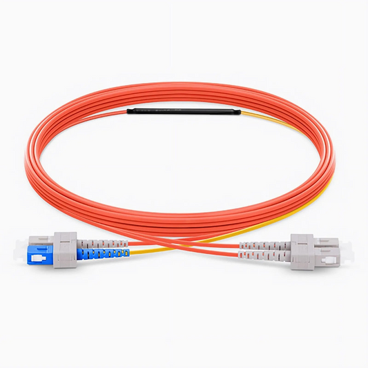 FyberOptix 1m (3ft) SC to SC OM1 Mode Conditioning Riser (OFNR) Fiber Optic Patch Cable