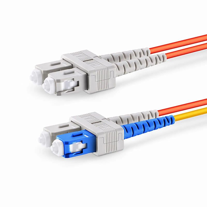 FyberOptix 1m (3ft) SC to SC OM1 Mode Conditioning Riser (OFNR) Fiber Optic Patch Cable