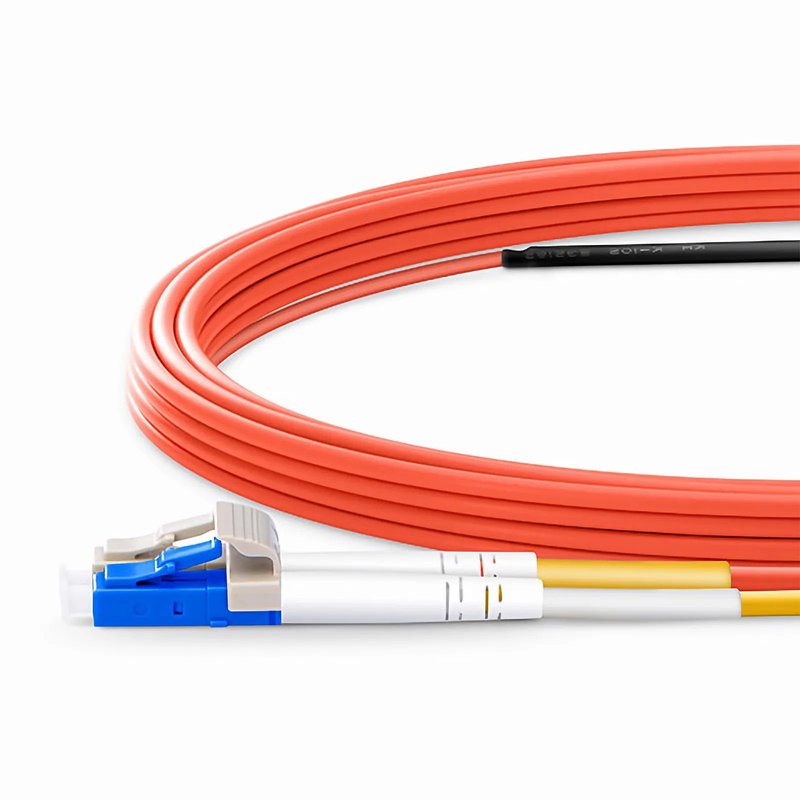 FyberOptix 1m (3ft) LC to SC OM2 Mode Conditioning Riser (OFNR) Fiber Optic Patch Cable