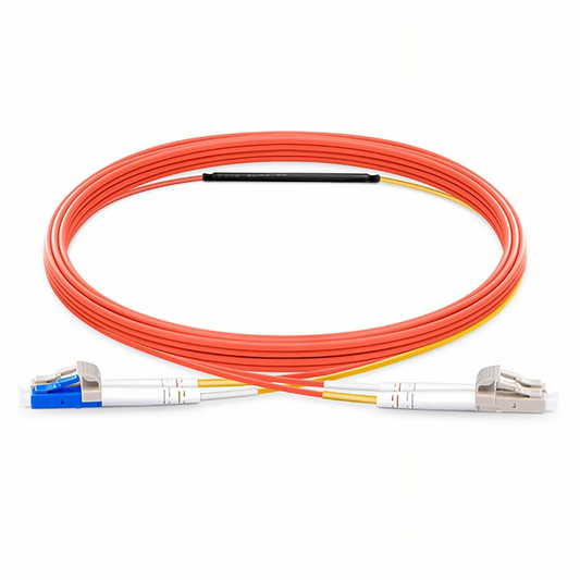 FyberOptix 3m (10ft) LC to LC OM1 Mode Conditioning Riser (OFNR) Fiber Optic Patch Cable