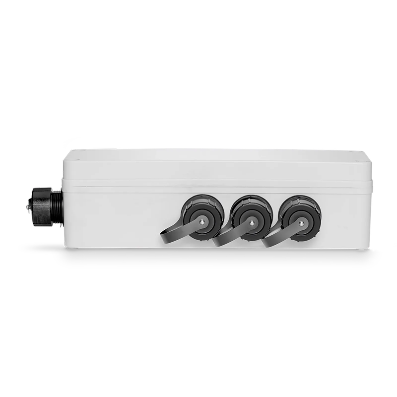 FyberOptix FTTA Waterproof MTP-12 to 6 x LC Duplex OS2 Fiber Optical Distribution Box