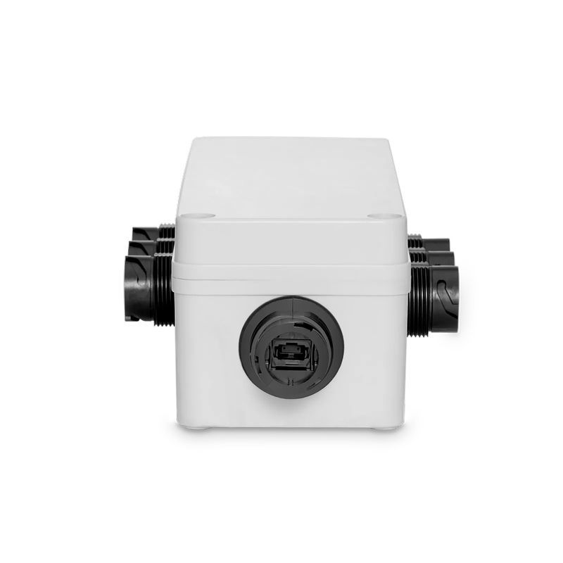FyberOptix FTTA Waterproof MTP-12 to 6 x LC Duplex OS2 Fiber Optical Distribution Box