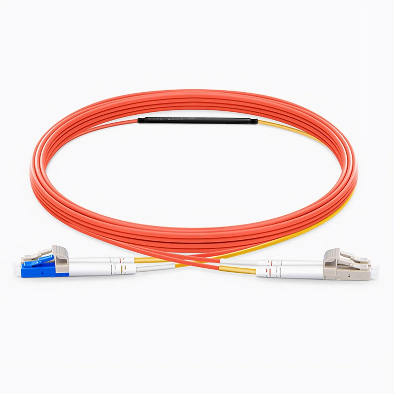 FyberOptix 3m (10ft) LC to LC OM2 Mode Conditioning Riser (OFNR) Fiber Optic Patch Cable