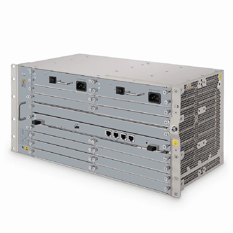 FyberOptix MS8100-CH5U, 12 Slots 5U Managed Unloaded Chassis, with MS-OTN Architecture, Support OTN/PTN/SDH, Redundant AC PSUs, Support FCP MS Management