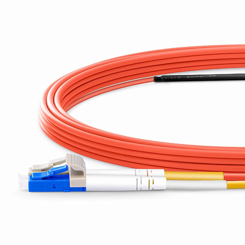 FyberOptix 1m (3ft) LC to SC OM1 Mode Conditioning Riser (OFNR) Fiber Optic Patch Cable
