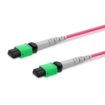 FyberOptix NVIDIA/Mellanox InfiniBand & Ethernet Compatible Customized MTPÃ‚Â®-8 Jumper, MTPÃ‚Â®-8 APC (Female) to MTPÃ‚Â®-8 APC (Female), 64-256 Fibers, Multimode (OM4), 0.35dB Max, Type B