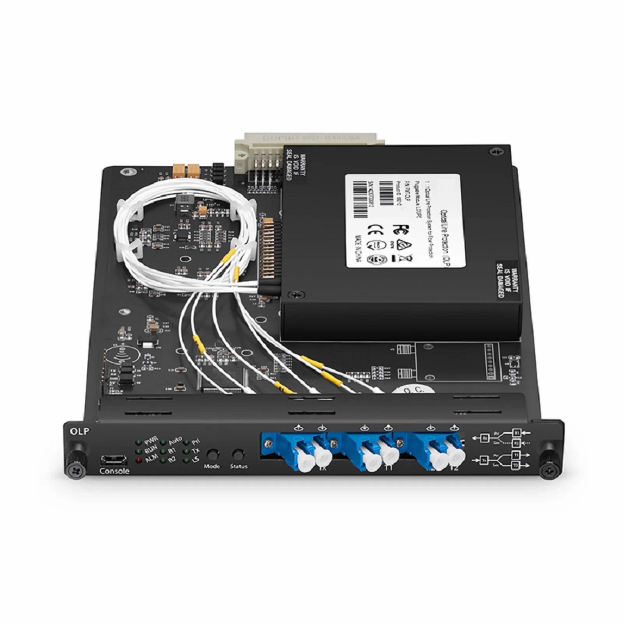 FyberOptix Customized Optical Line Protection Switch (OLP) for FMT Managed Chassis