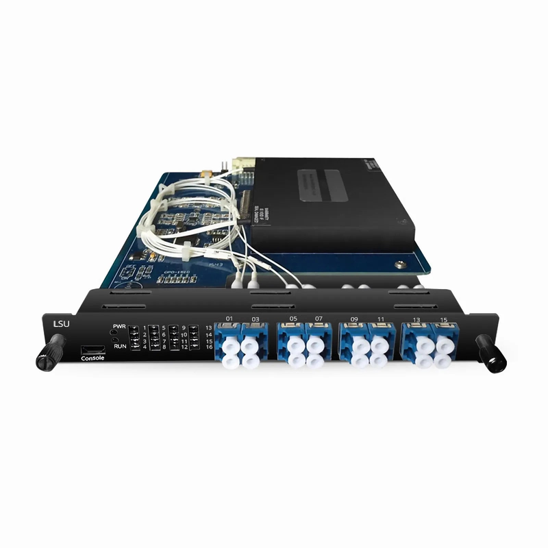 FyberOptix Customized LSU Light Source Unit, Pluggable Module for FMT Multi-Service Transport Platform