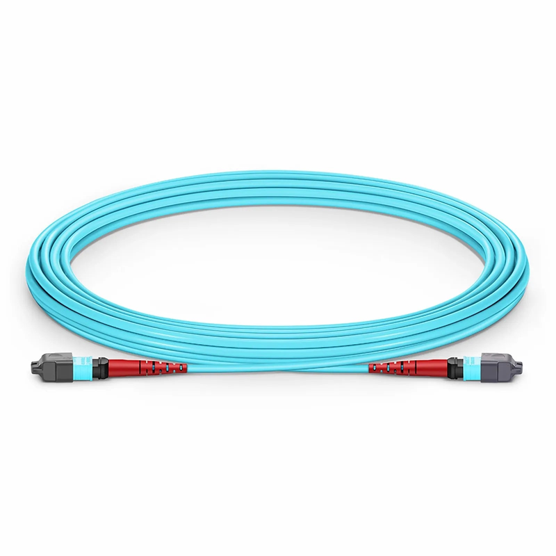 FyberOptix 5m (16ft) MTPÂ® Jumper, MTPÂ®-24 APC (Female) to MTPÂ®-24 APC (Female), 24 Fibers, Single Mode (OS2), Plenum (OFNP), 0.35dB Max, Type A, Yellow