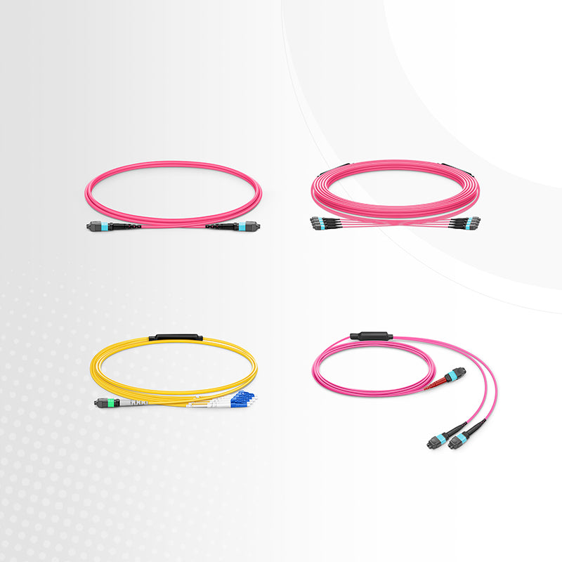 FyberOptix 5m (16ft) MTPÂ® Jumper, MTPÂ®-24 APC (Female) to MTPÂ®-24 APC (Female), 24 Fibers, Single Mode (OS2), Plenum (OFNP), 0.35dB Max, Type A, Yellow