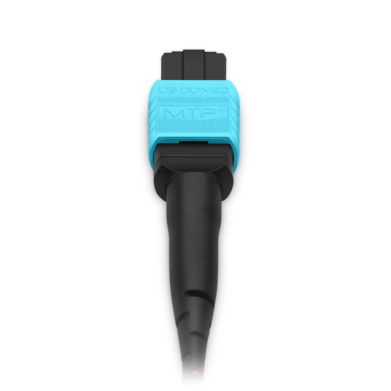 FyberOptix 30m (98ft) MTPÂ® Trunk Cable, MTPÂ®-12 UPC (Female) to MTPÂ®-12 UPC (Female), 48 Fibers, Multimode (OM4), Plenum (OFNP), 0.20dB Max, Type A, Double Jacket, Magenta