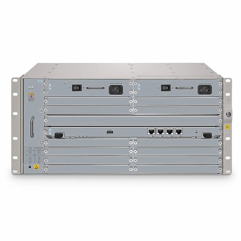 FyberOptix MS8100-CH5U, 12 Slots 5U Managed Unloaded Chassis, with MS-OTN Architecture, Support OTN/PTN/SDH, Redundant AC PSUs, Support FCP MS Management