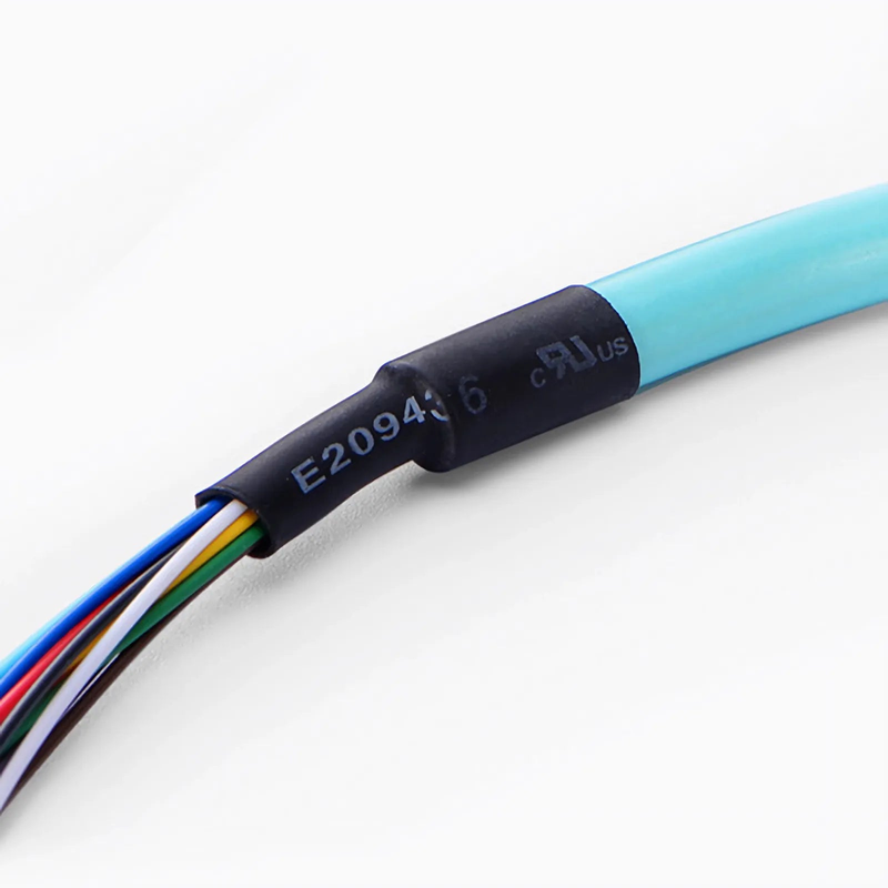 FyberOptix 1.5m (5ft) Fiber Pigtail, LC UPC to Unterminated, 12 Fibers, Bunch, OM4 Multimode, PVC (Unrated), 0.9mm, Aqua