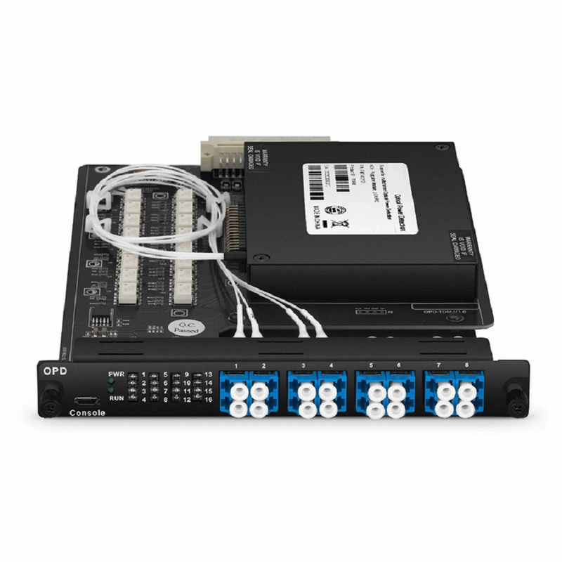FyberOptix FMT-4OPD, 4 Channels 1550nm Optical Power Detection OPD (AIU) for FMT Managed Chassis