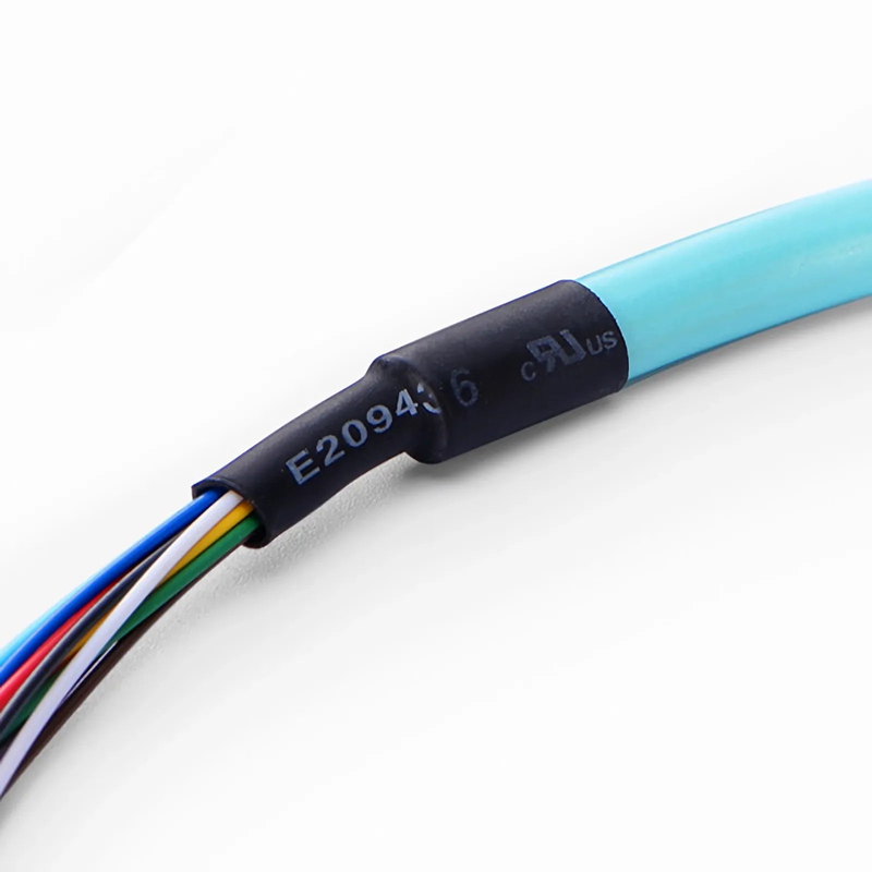 FyberOptix 1.5m (5ft) Fiber Pigtail, LC UPC to Unterminated, 12 Fibers, Bunch, OM3 Multimode, PVC (Unrated), 0.9mm, Aqua