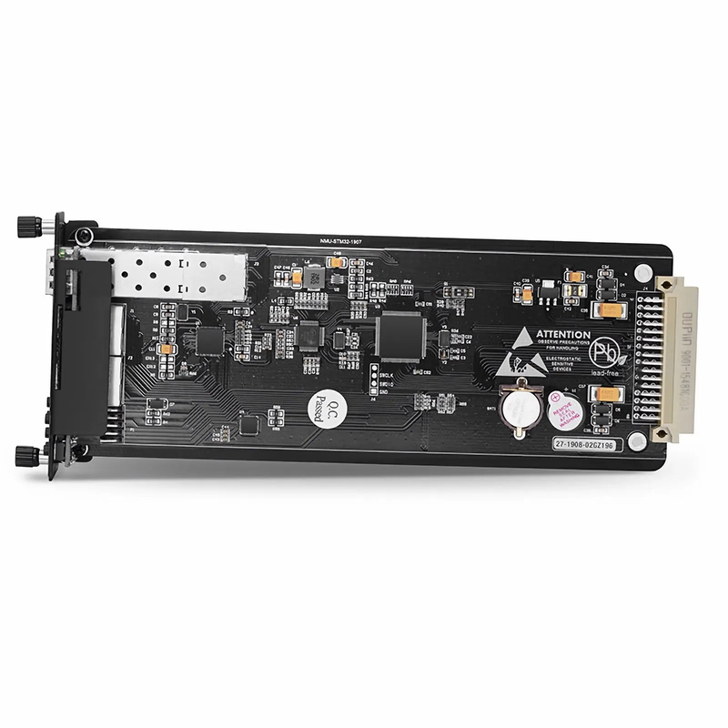 FyberOptix FMT-MNG-S, Network Management Unit for FMT 1U, 2U and 4U Managed Chassis, , 2 x 100Base-X SFP Ports, 2 x 10/100Base-T RJ45 Ports